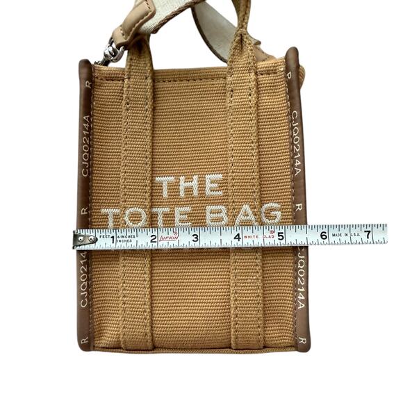 MARC JACOBS THE JACQUARD CROSSBODY TOTE BAG - Picture 7 of 9